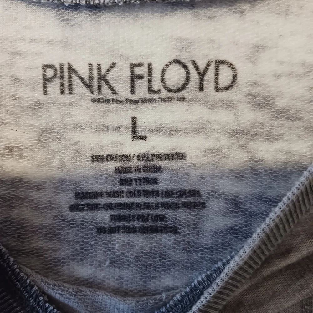 Pink Floyd Long Sleeve Distressed Top - Picture 3 of 5